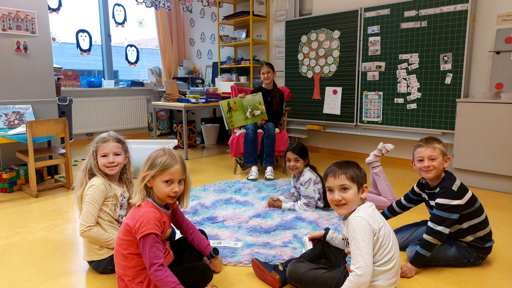 Vorlesen in der Volksschule